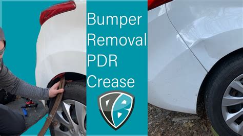 paintless dent removal crease.